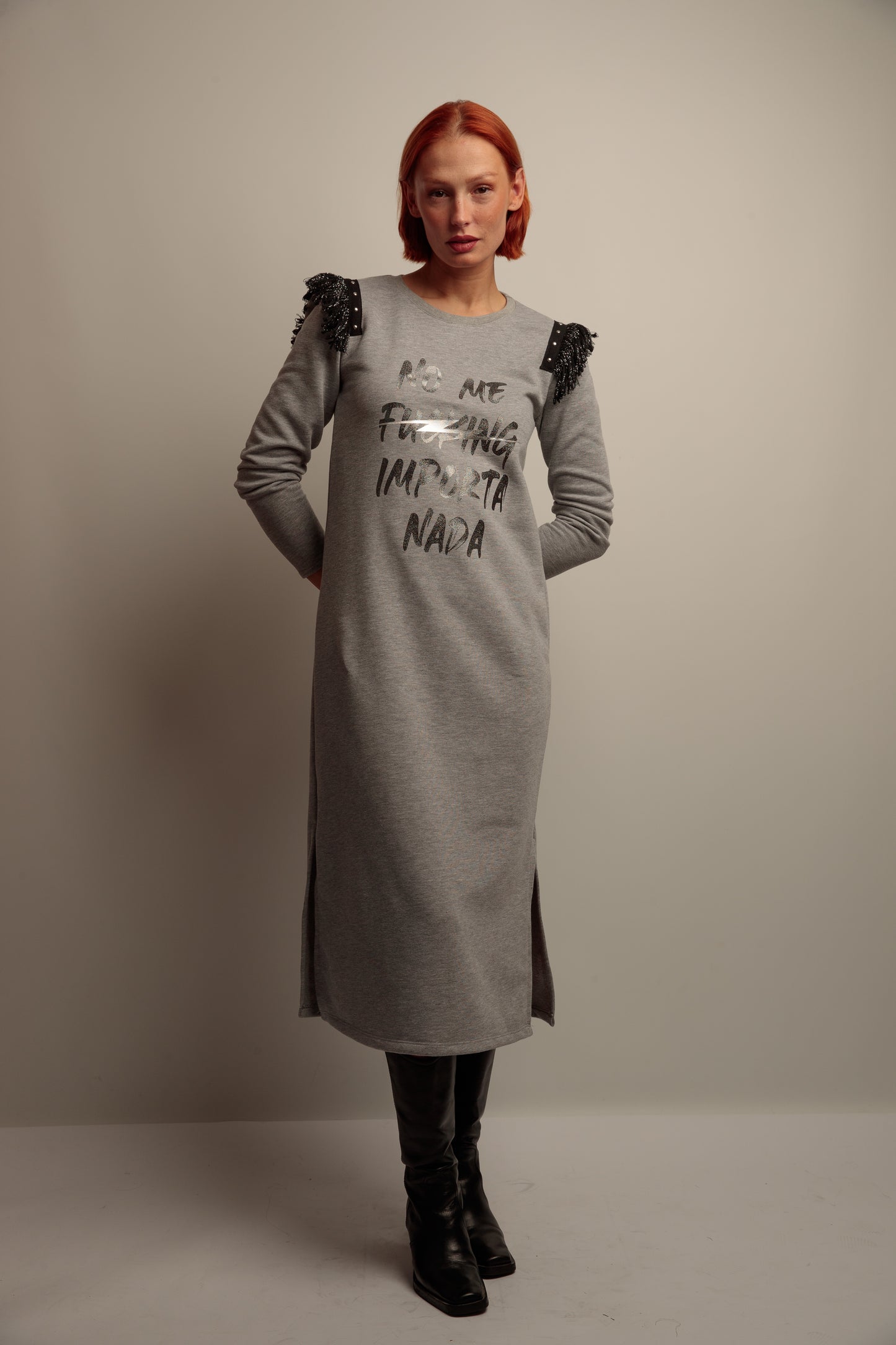 Vestido Flecos Importa