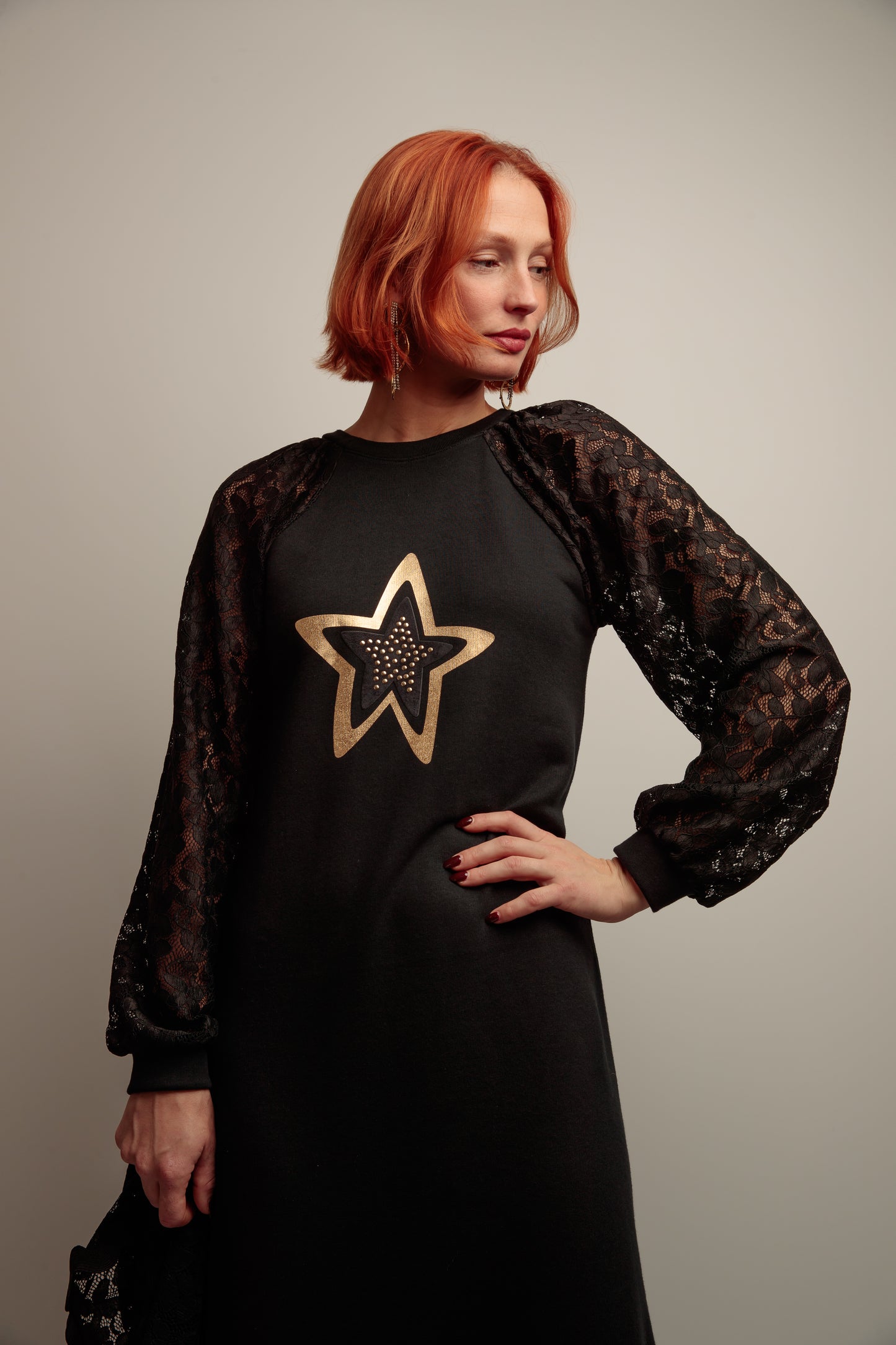 Vestido Greta Parche Star