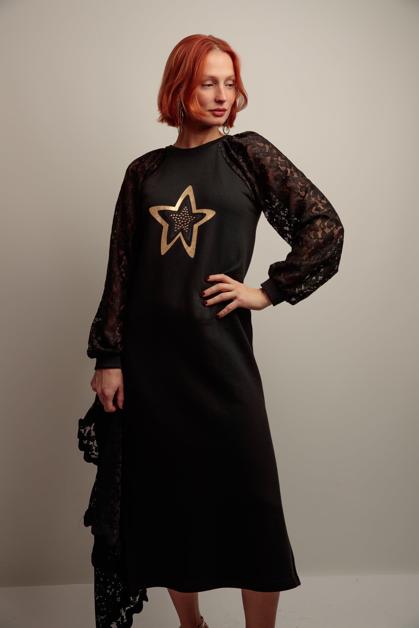 Vestido Greta Parche Star
