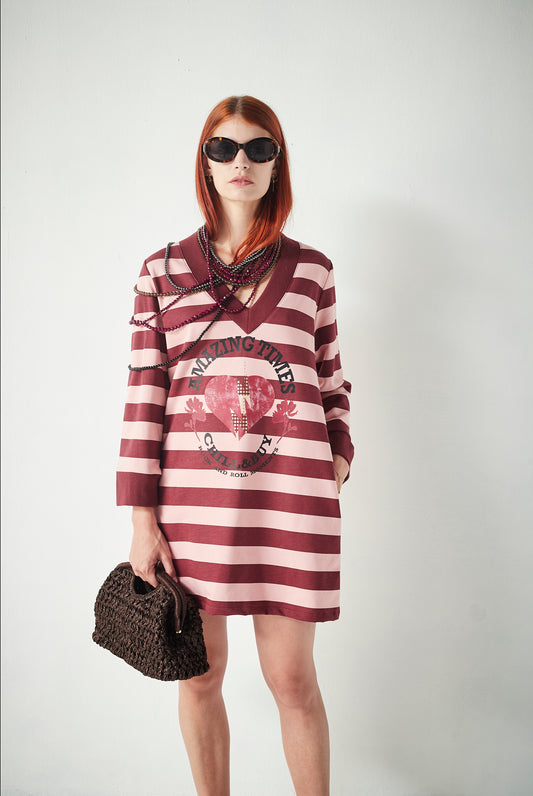 Vestido Rayas Amazing Dots