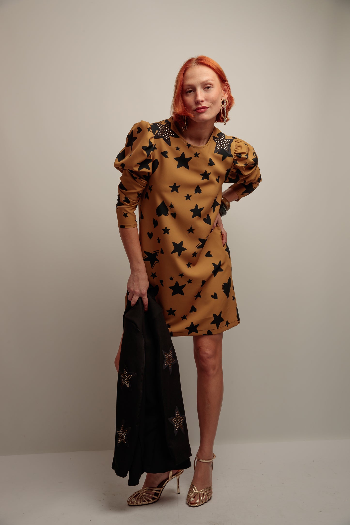 Vestido Parches Love Star