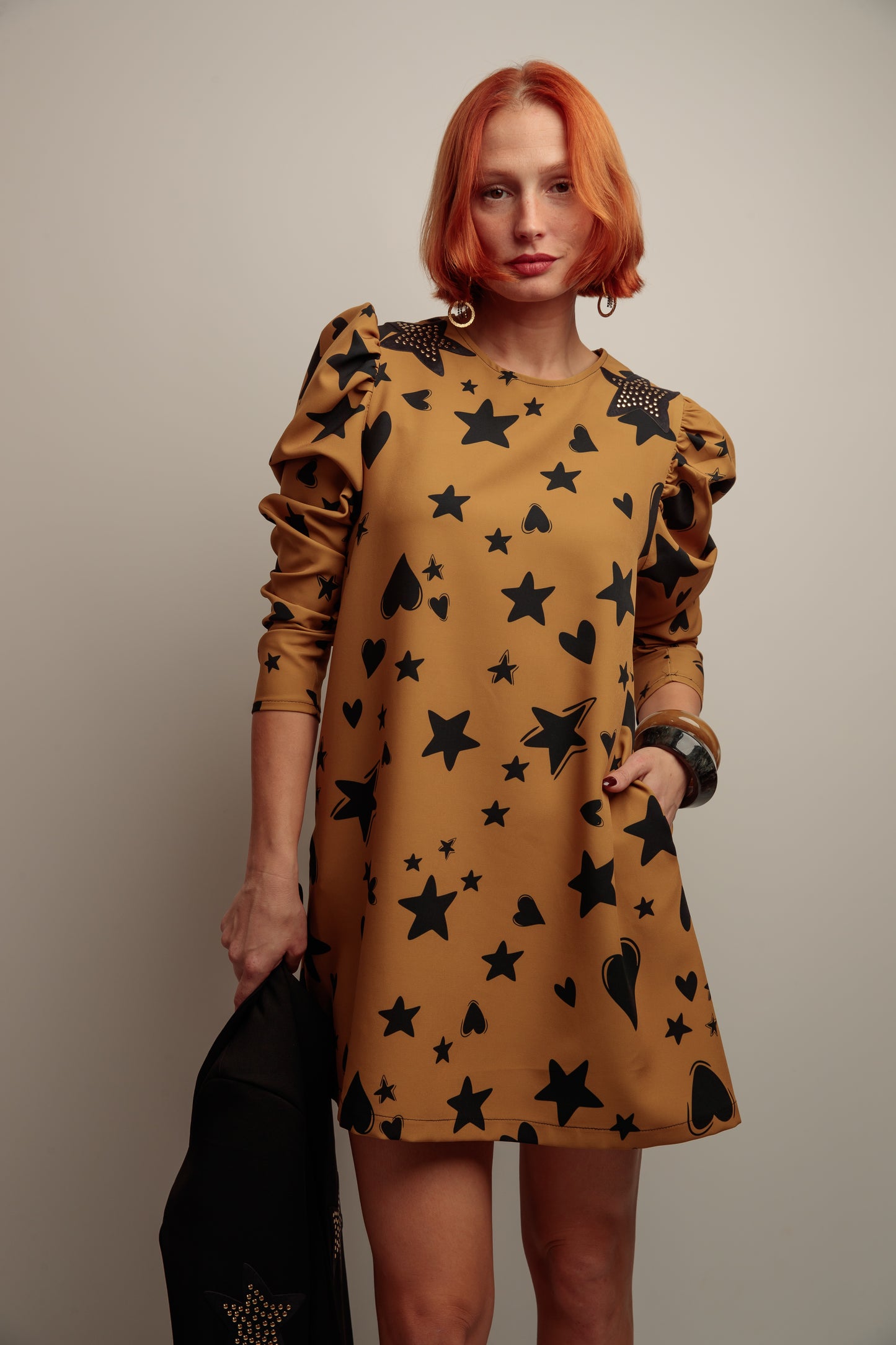 Vestido Parches Love Star