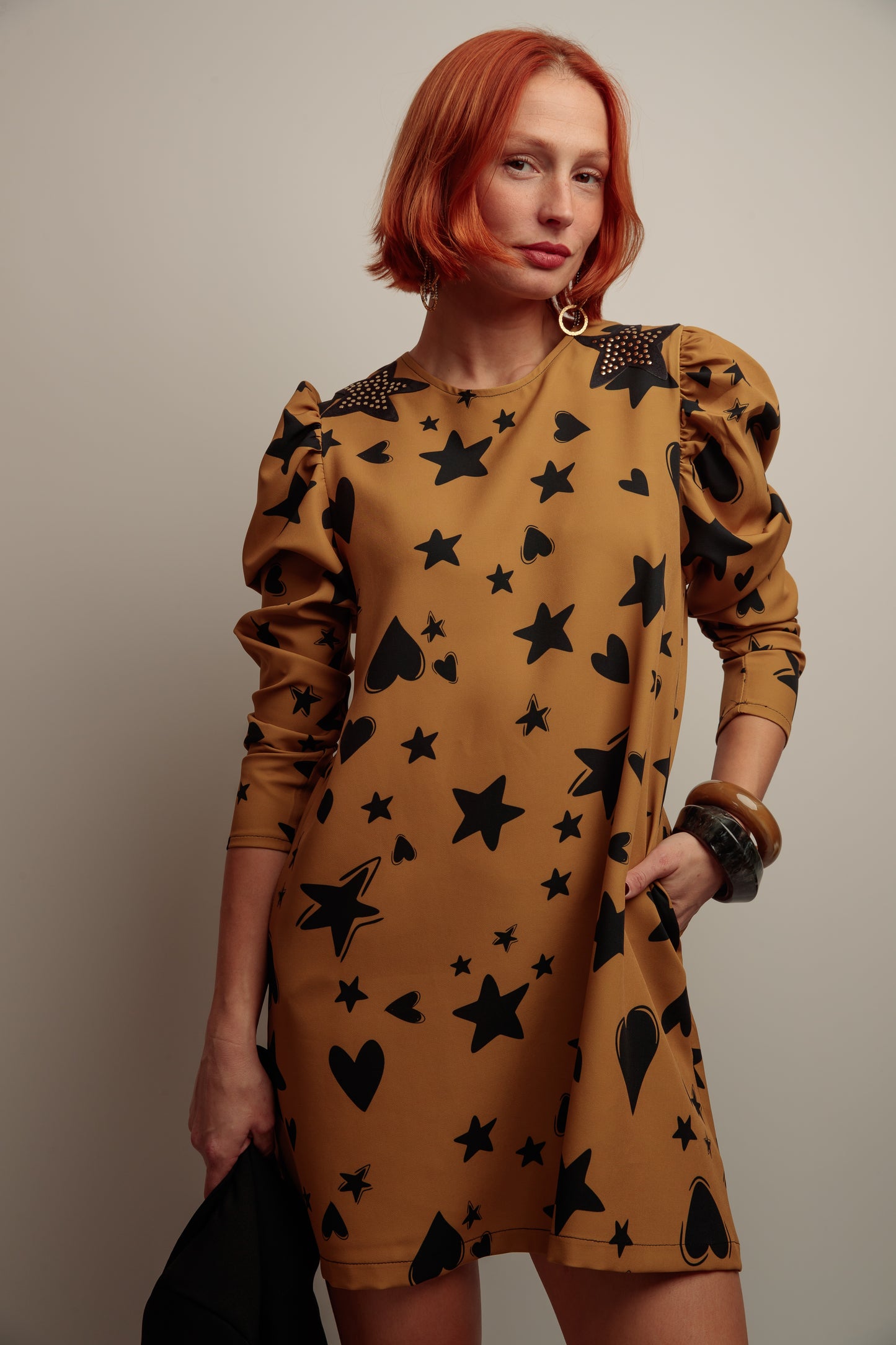 Vestido Parches Love Star