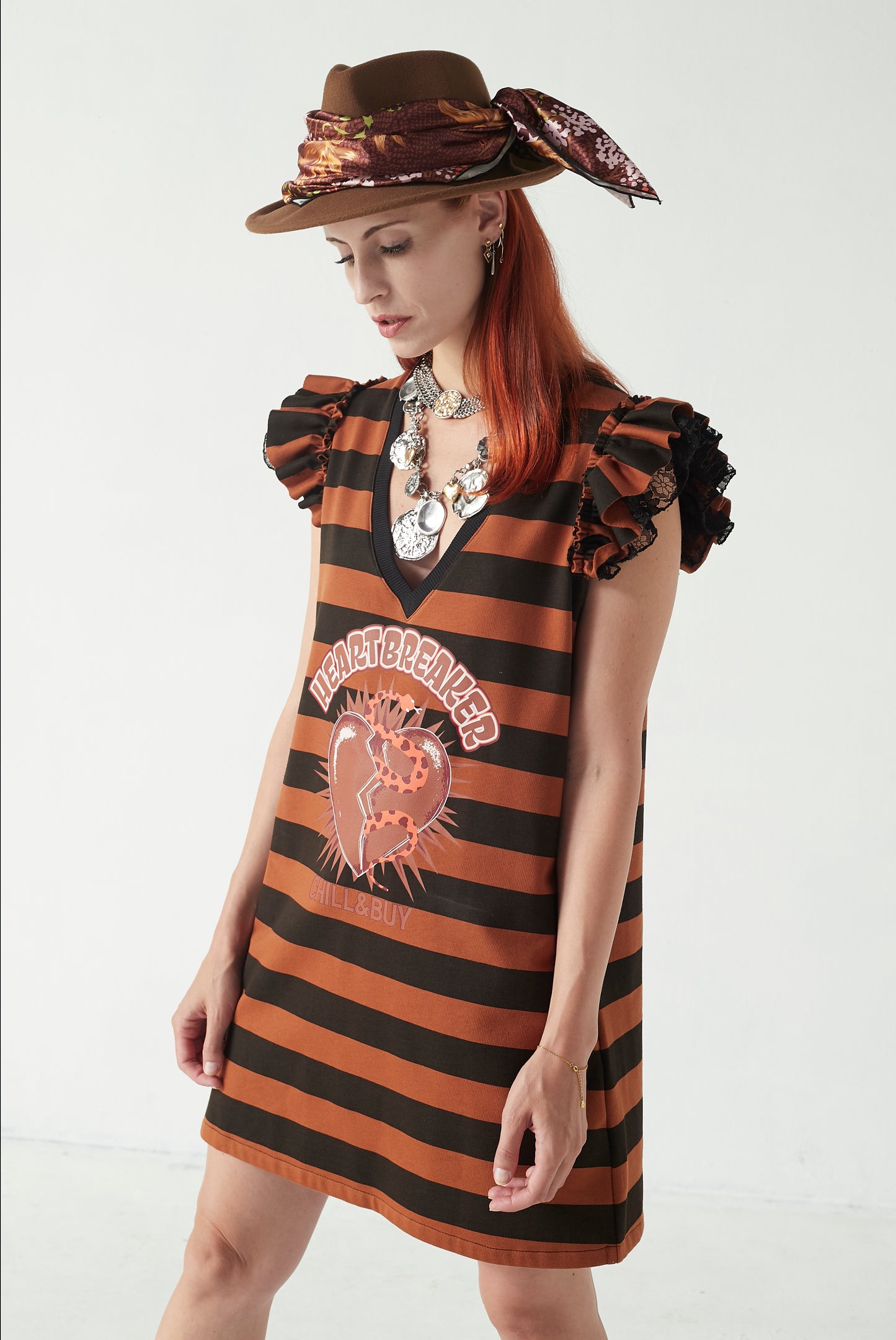 Vestido Flash Corazon Snake