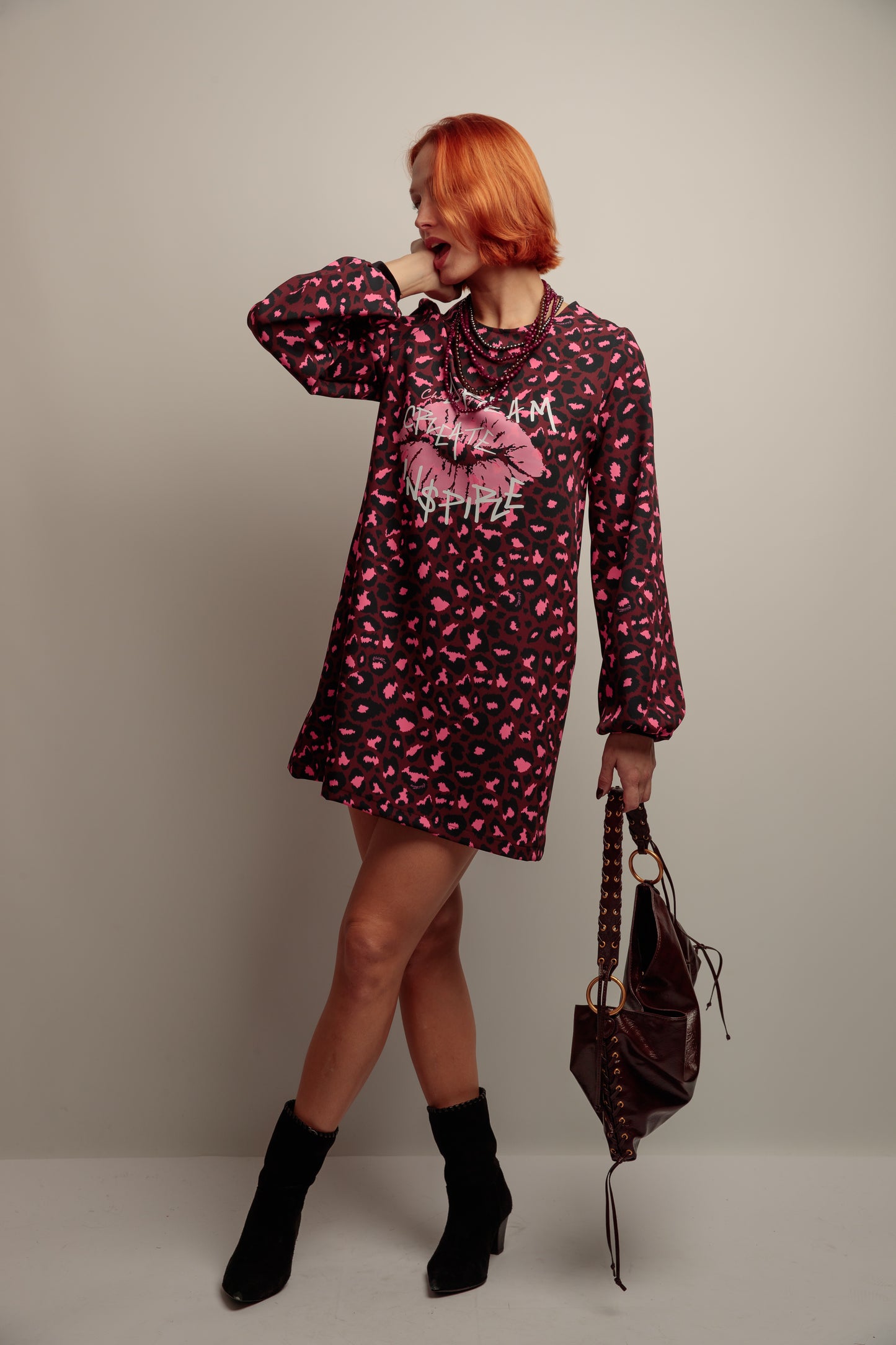 Vestido Amelia Caye Rosa Inspire