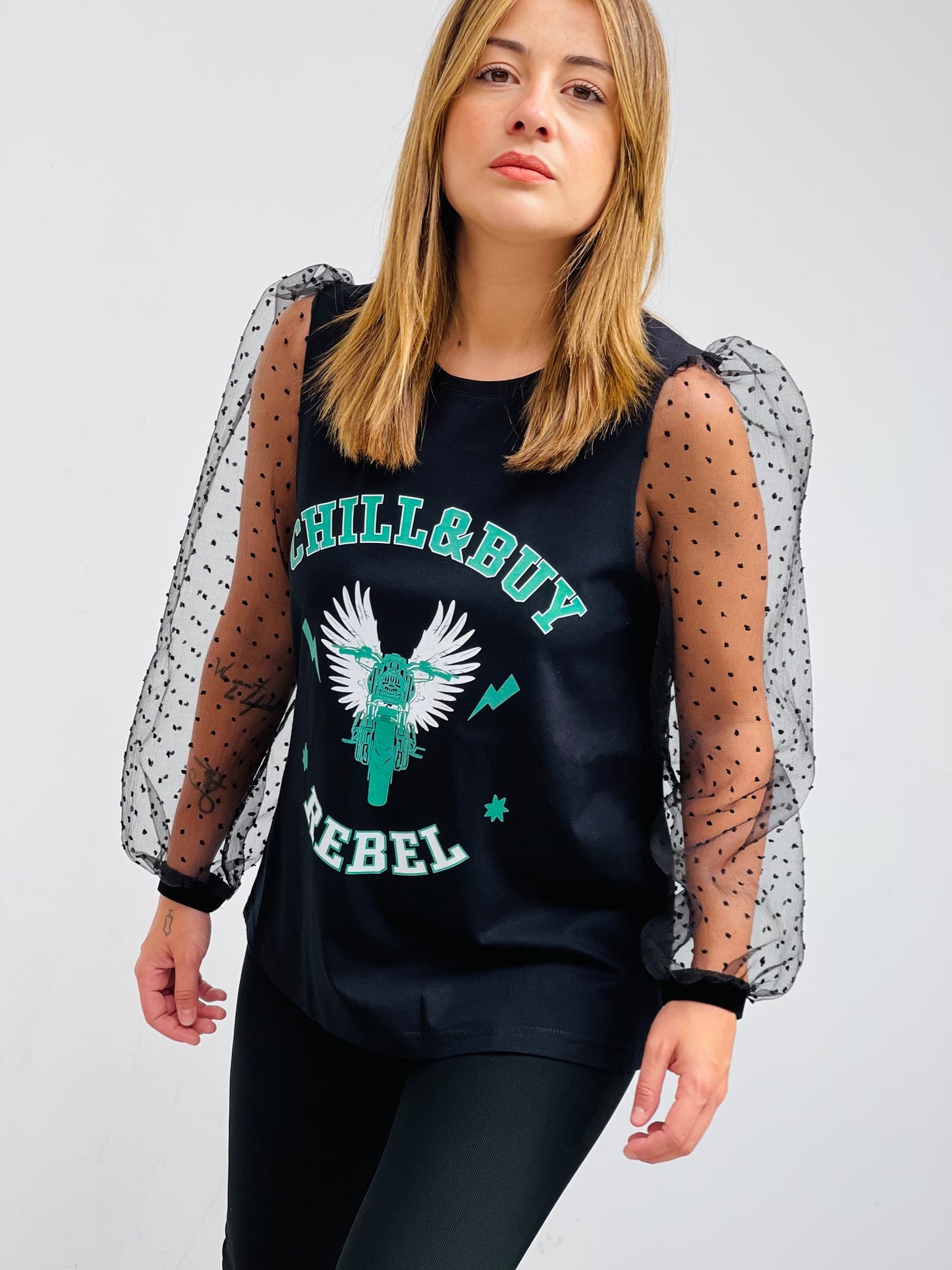 Camiseta Plumeti Rebel