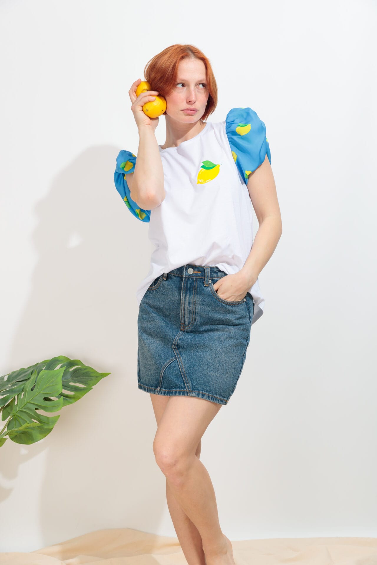 Camiseta Blow Limón