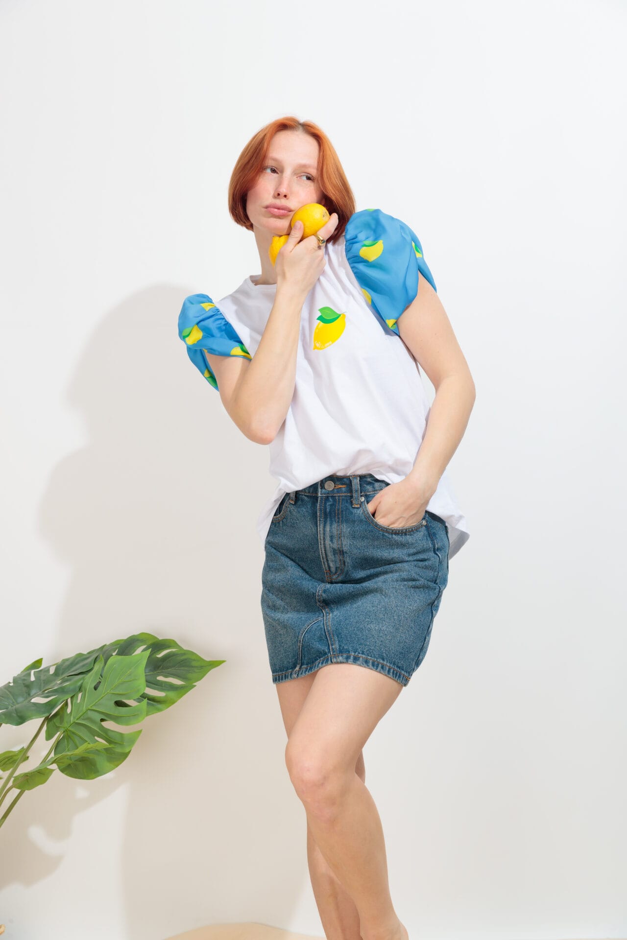 Camiseta Blow Limón