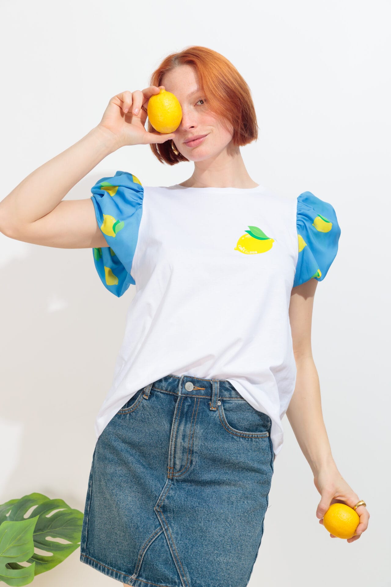 T-shirt Blow Lemon
