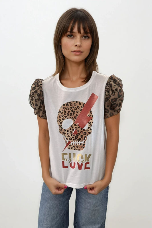 Camiseta Blow Skull