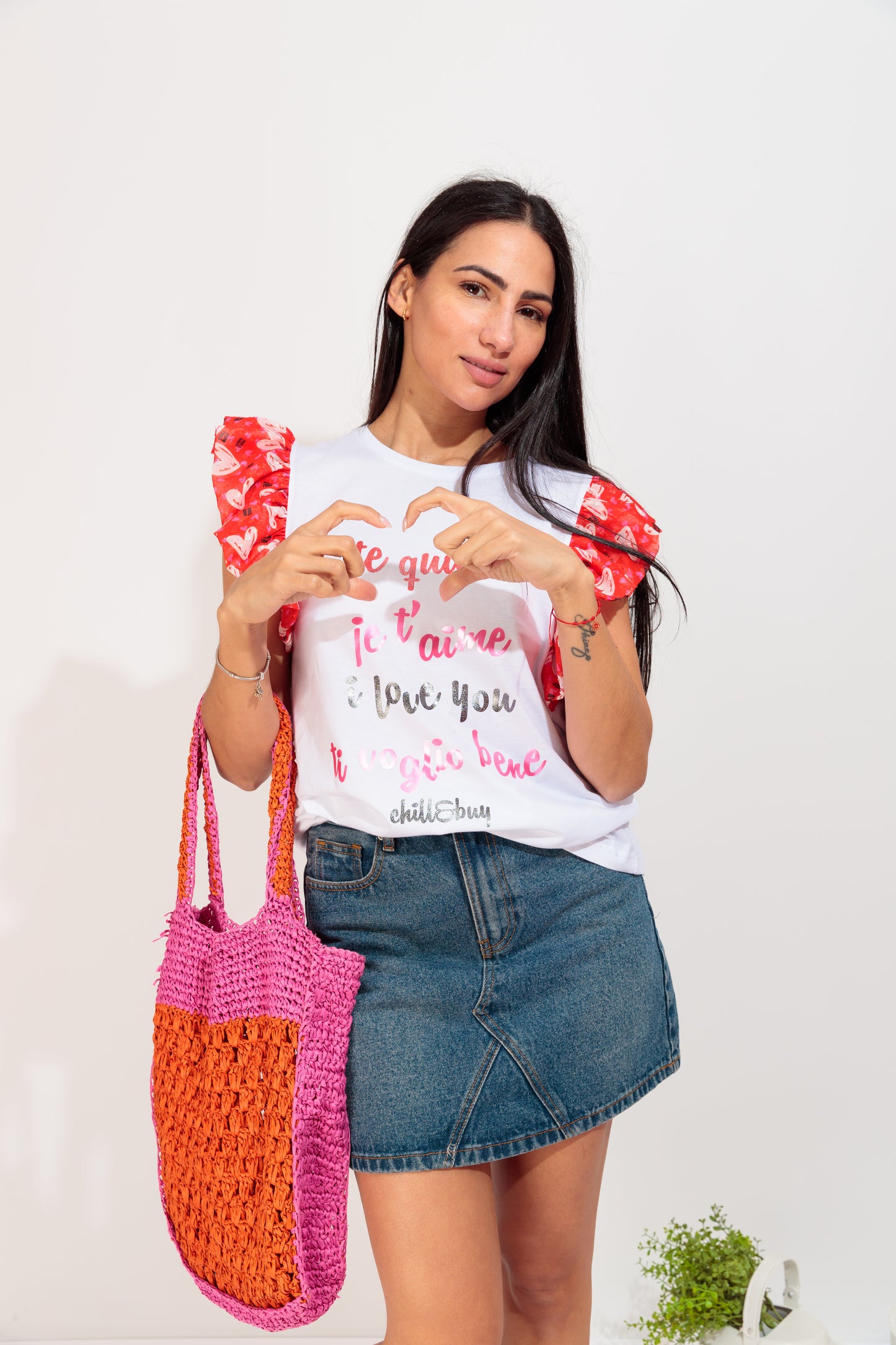 Camiseta Volantes Te Quiero