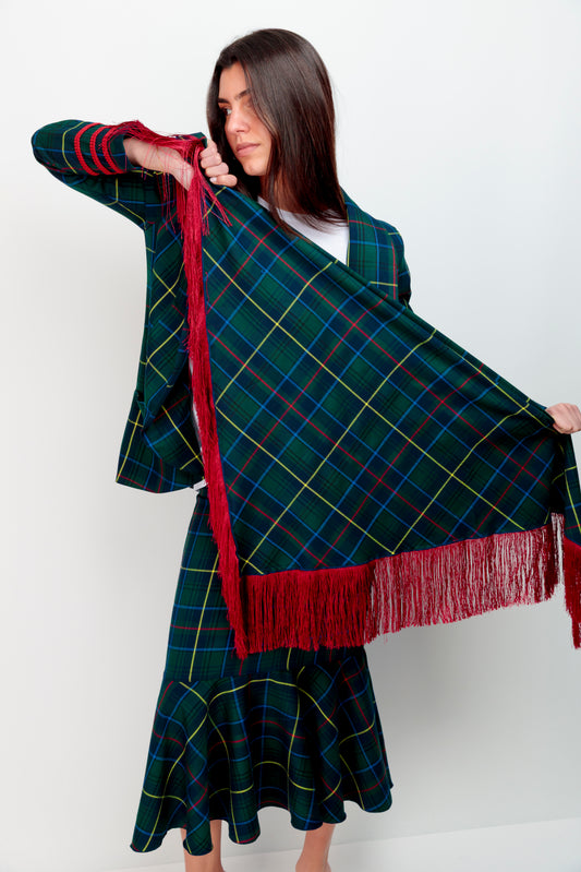 Car Palm Fringe Scarf