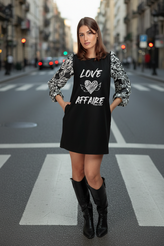 Vestido Manga Affaire Love