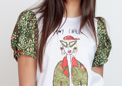 T-shirt Boucles Leo Star Chill
