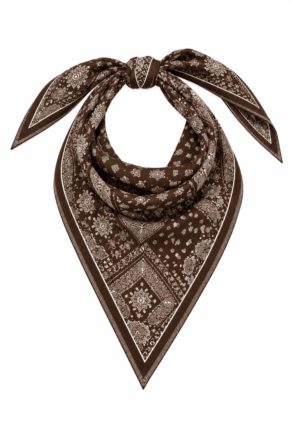 Bandana Pasley Marrón