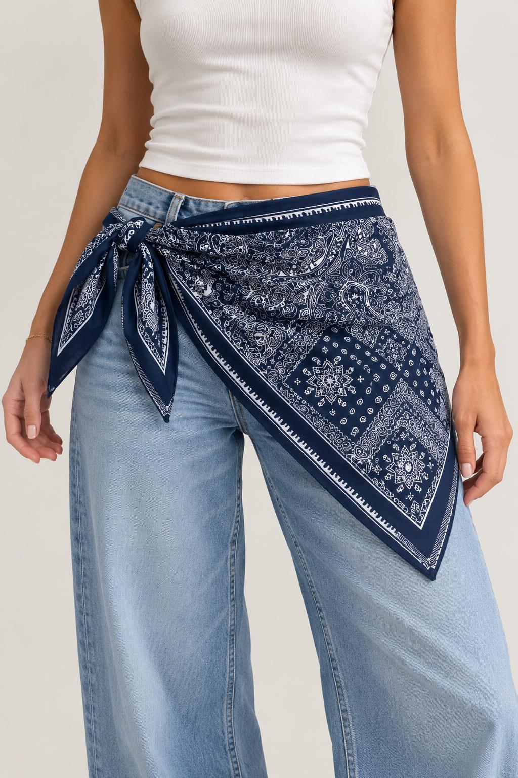 Bandana Pasley Azul