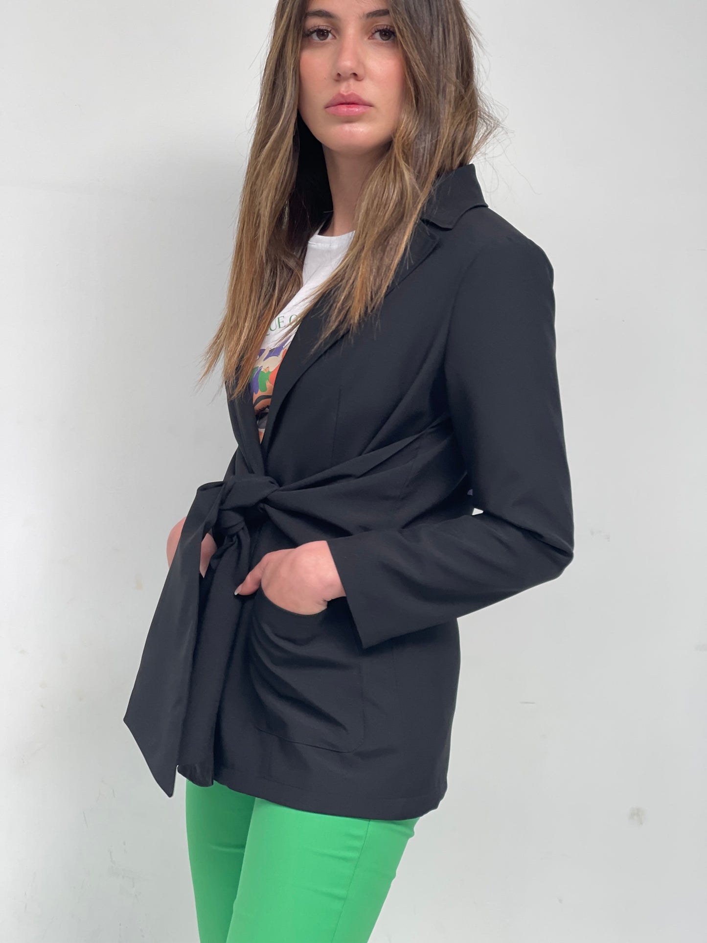 Blazer Lazo Frida Mosaico