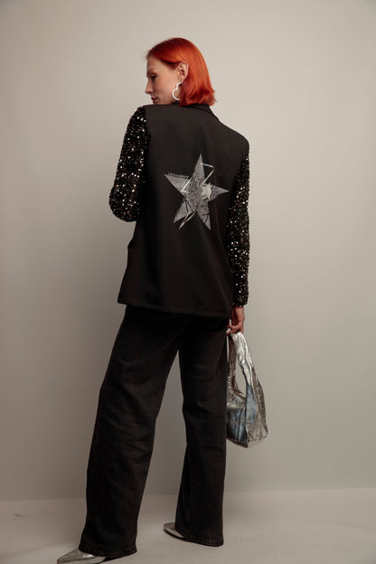 Blazer Lentejuelas Rayo Tiger