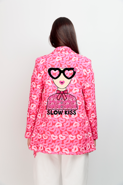 Blazer Lips Slow Kiss