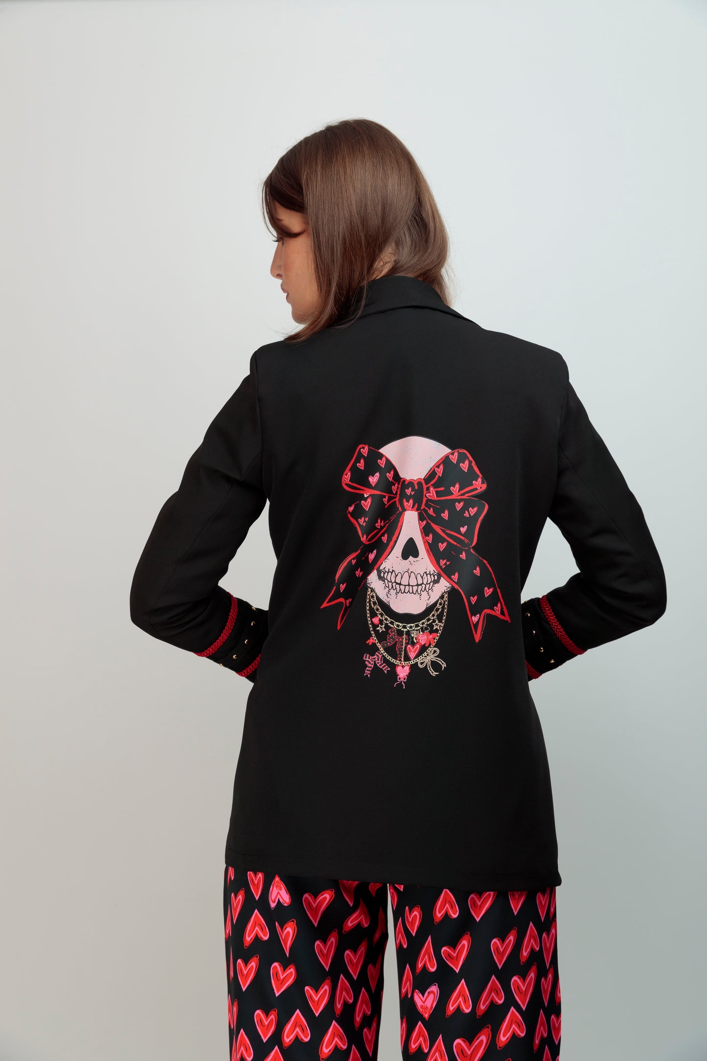 Blazer Galón Skull Collares