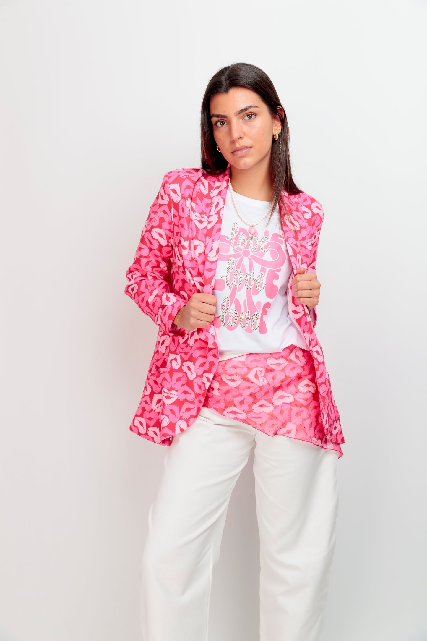 Blazer Lèvres Fumeuses