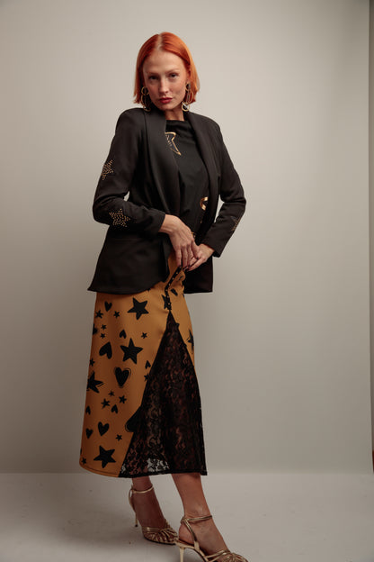 Blazer Smoking Parches Star