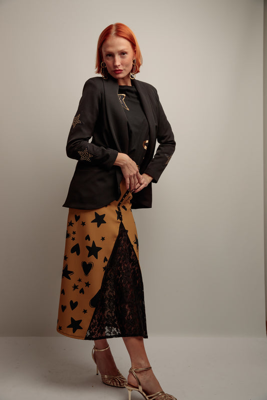 Blazer Smoking Parches Star
