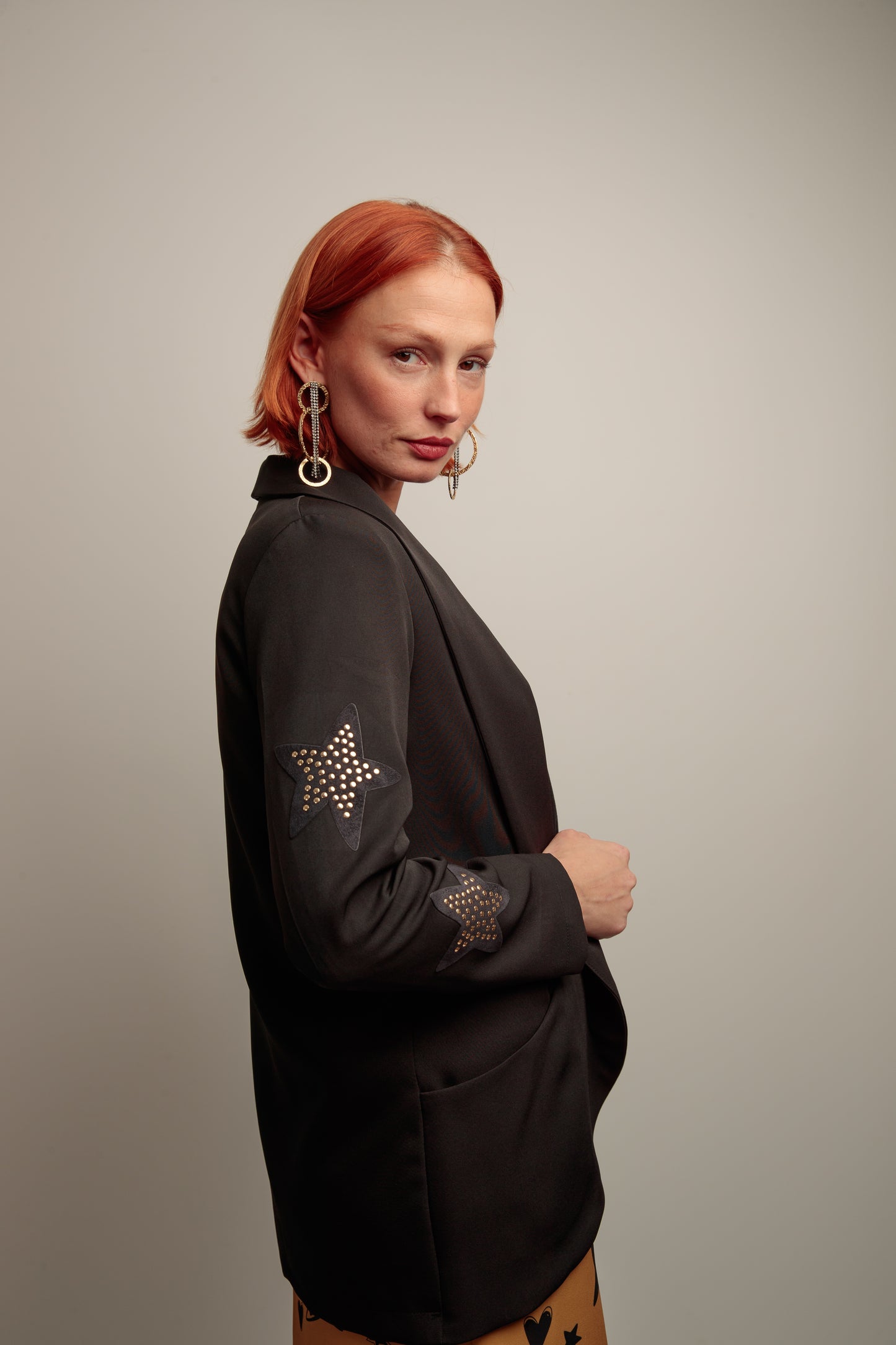 Blazer Smoking Parches Star