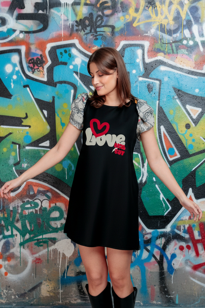 Robe à manches Blow Town