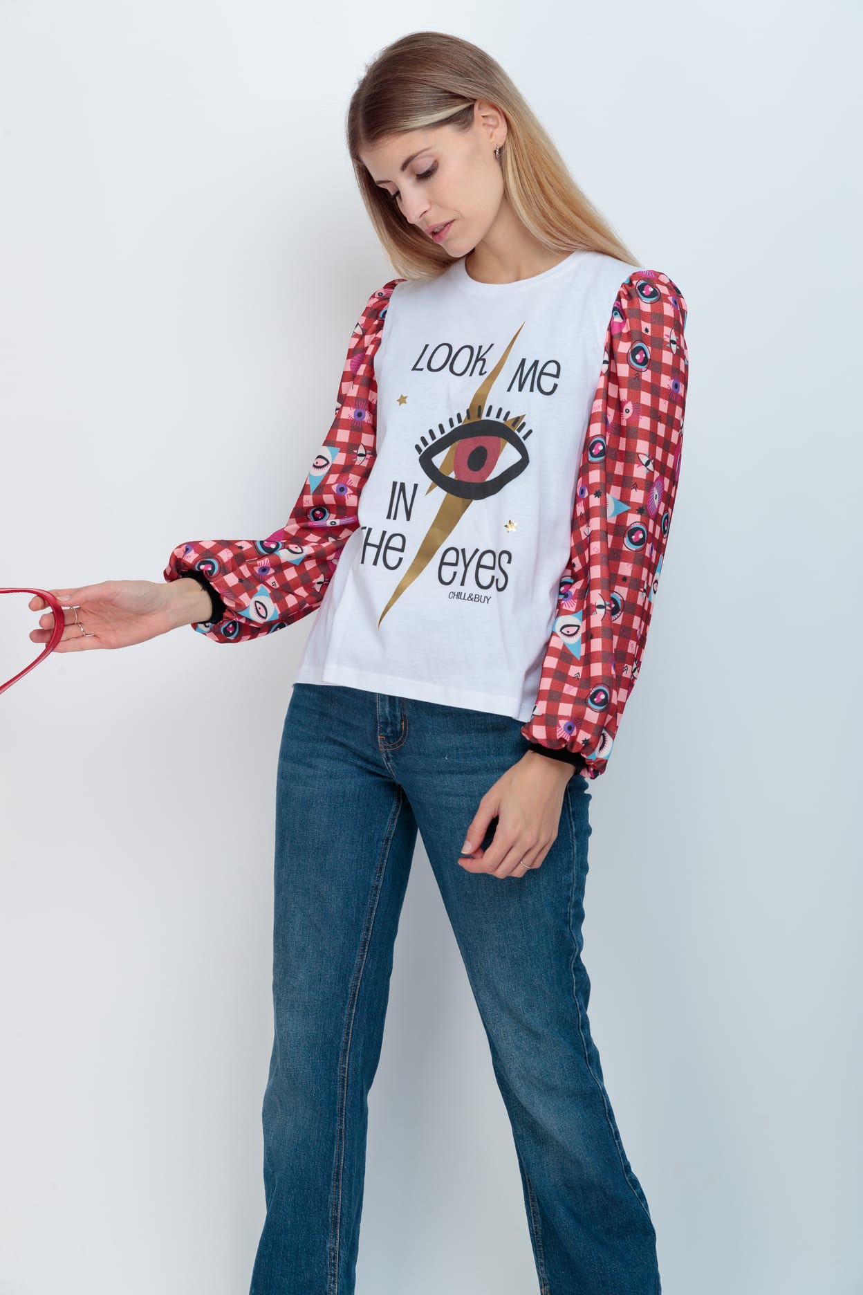CAMI ABULLONADA LOOK ME