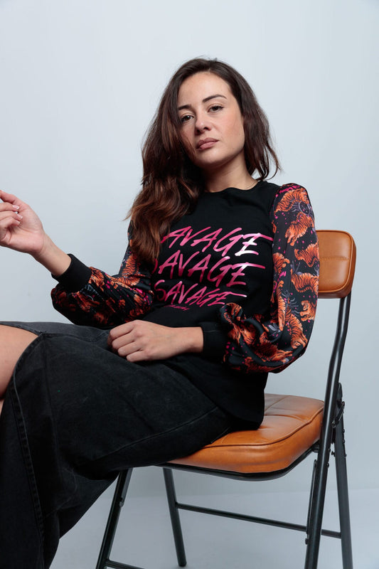 CAMI ABULLONADA SAVAGE