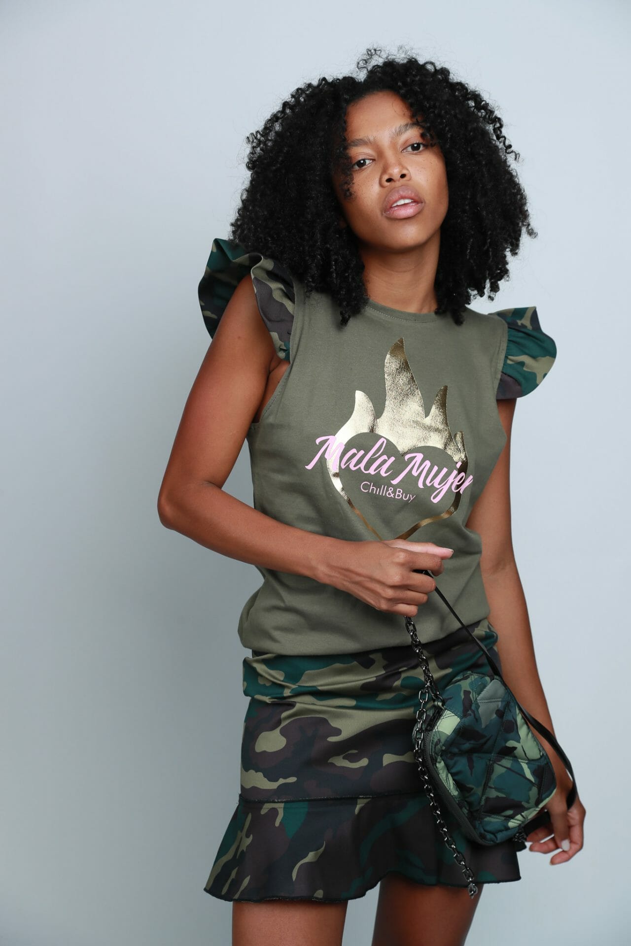 CAMI MINI VOLANTE MALA MUJER