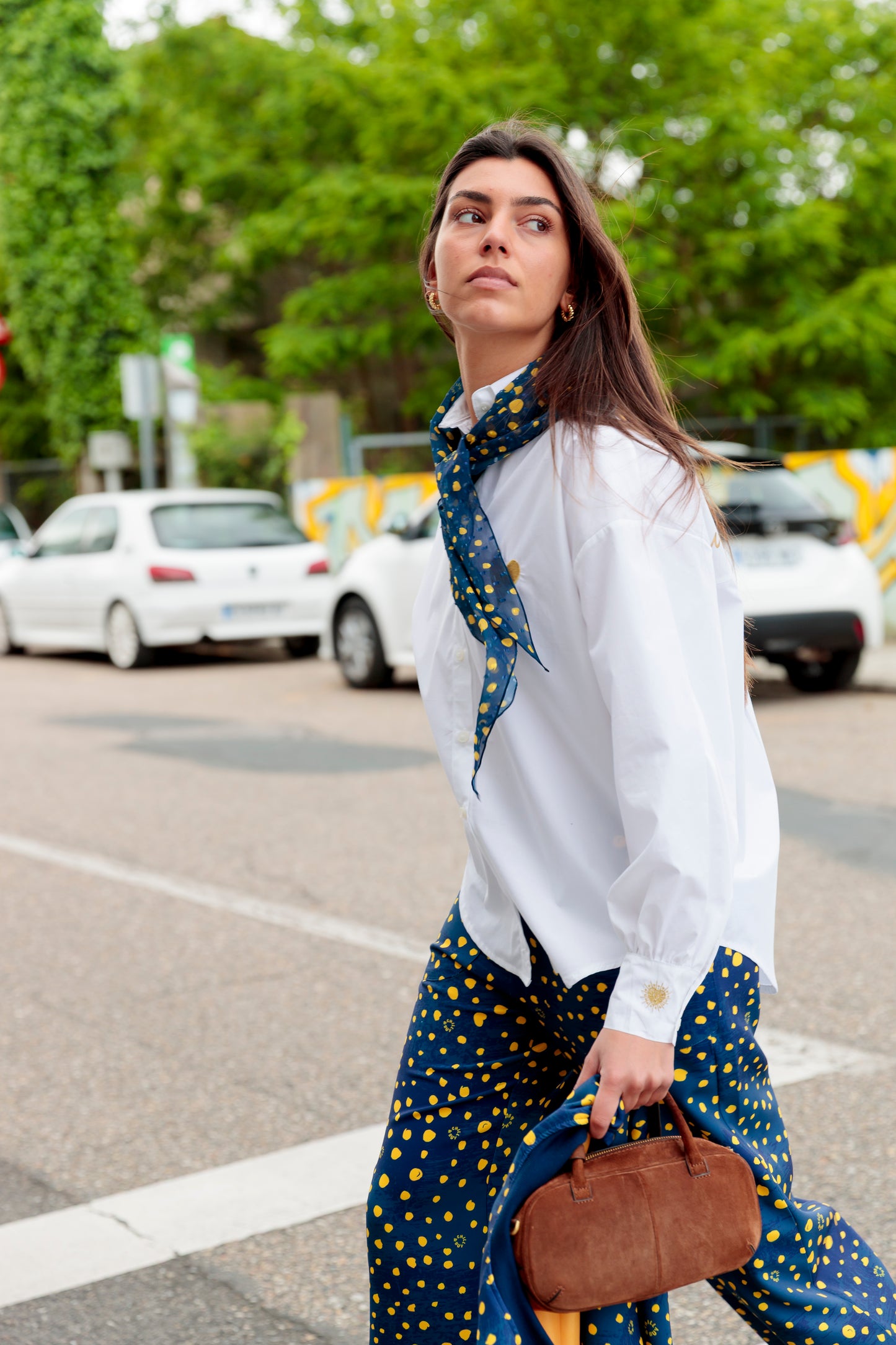 Chemise Brodé Cœur