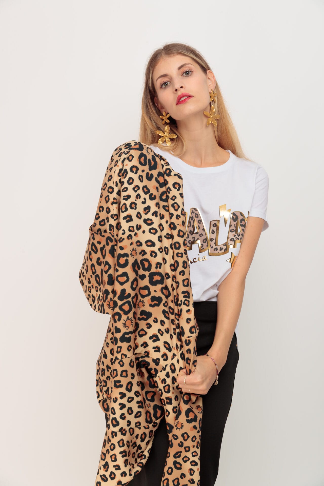 CAMISETA BASICA MALA I LEOPARD