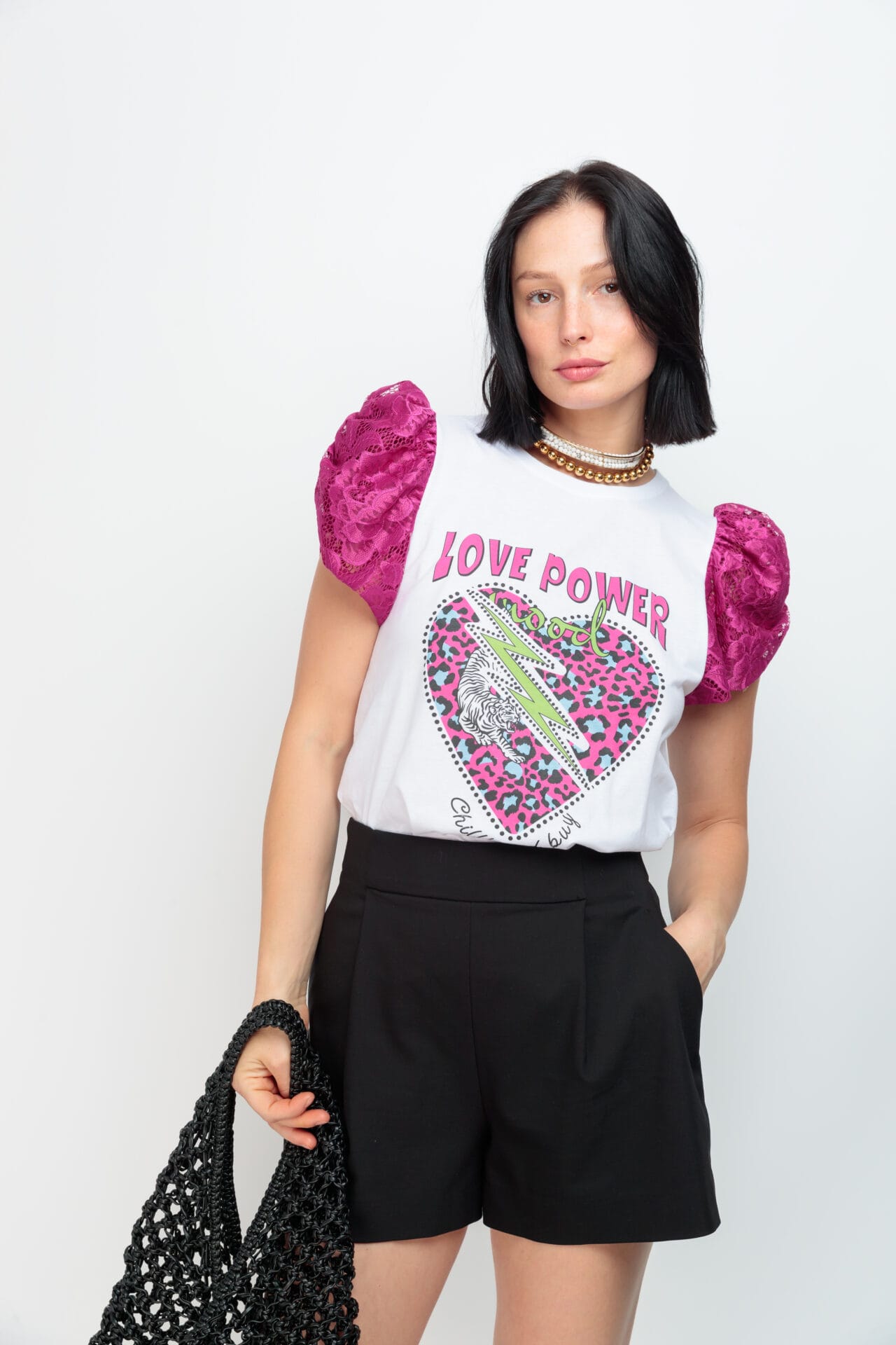 CAMISETA BLOW ENCAJE ZADIG ()