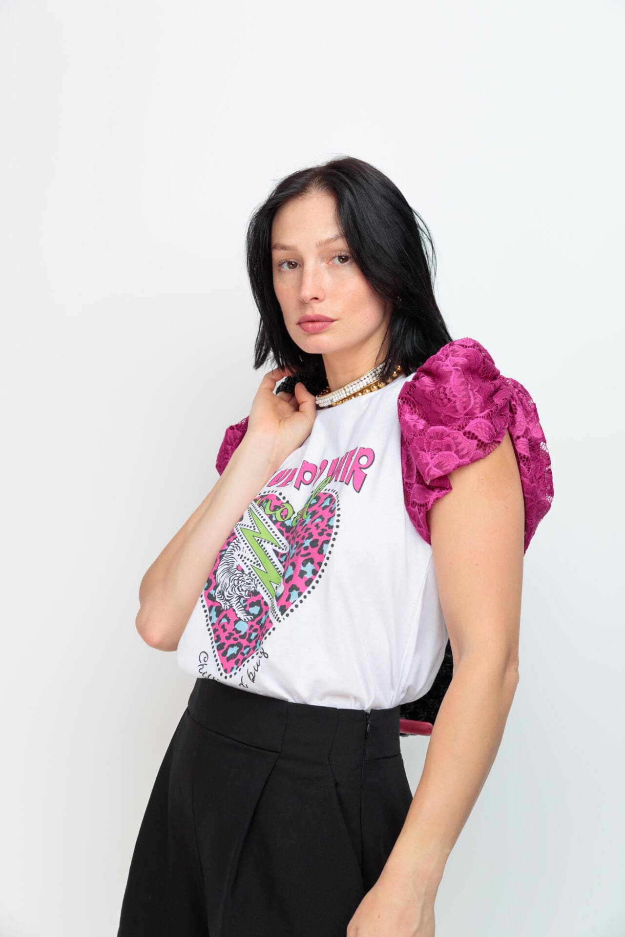 CAMISETA BLOW ENCAJE ZADIG ()