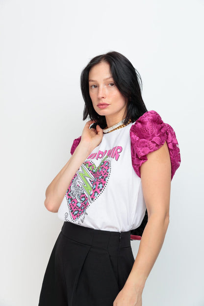 CAMISETA BLOW ENCAJE ZADIG ()