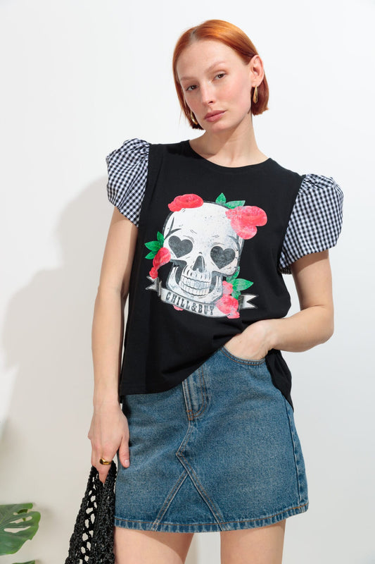 Camiseta Blow Skull Flow