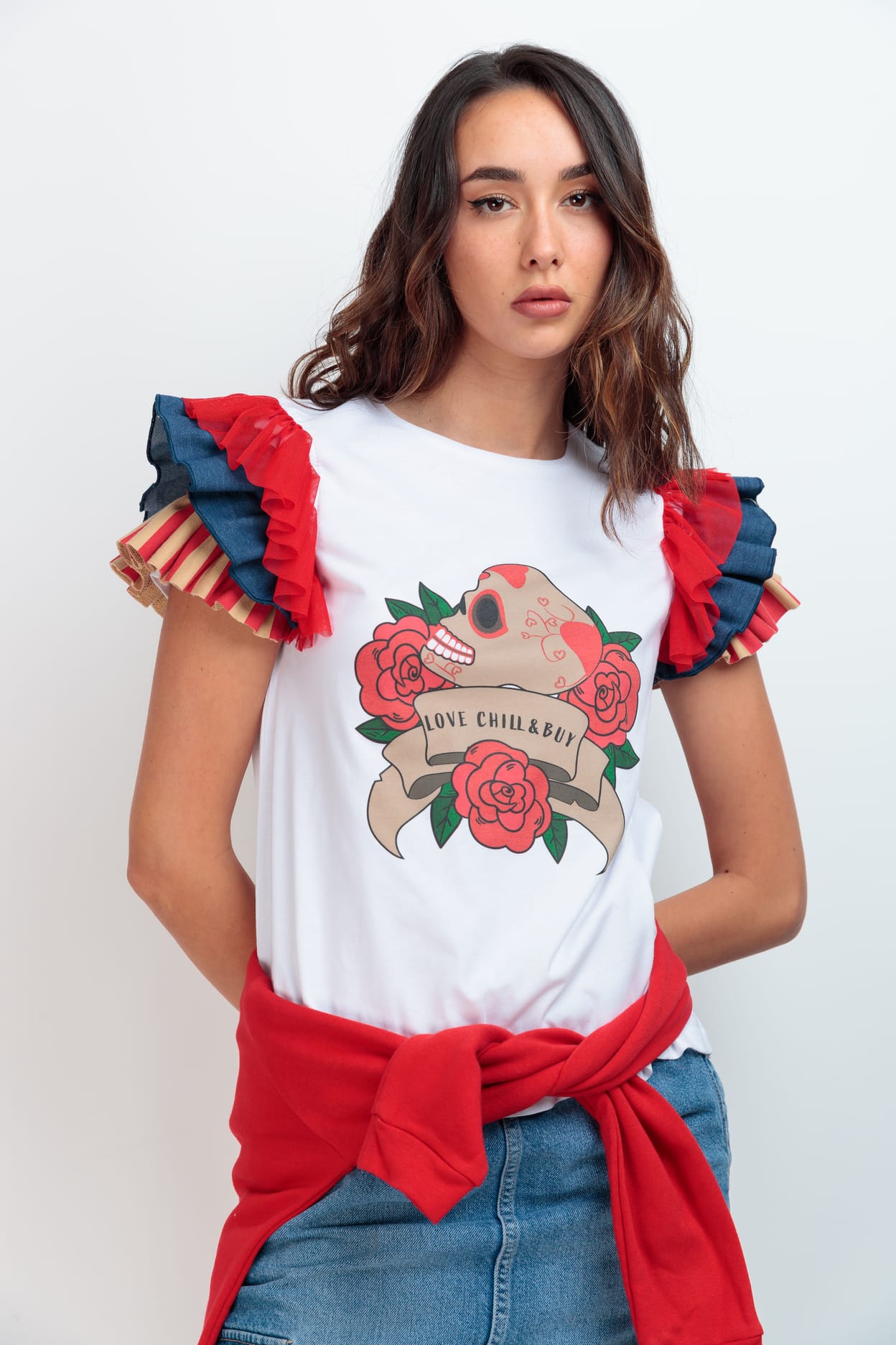 CAMISETA DEAR SKULL MOM