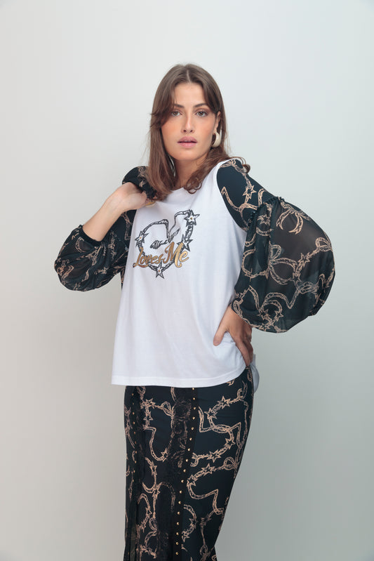 Camiseta Athenas Lazos Loves Me