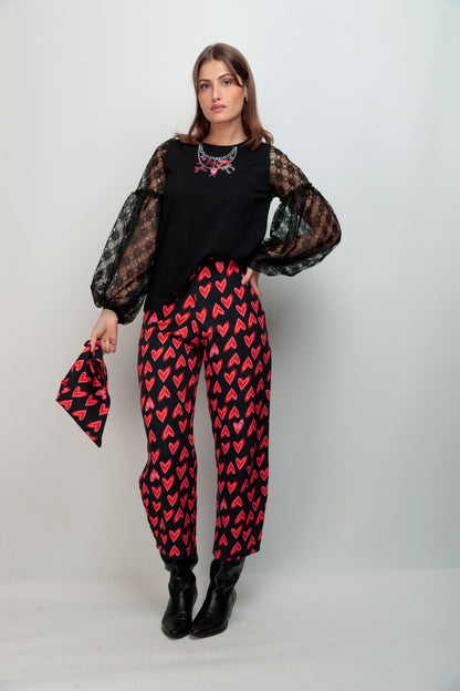 Camiseta Athenas Encaje Collares