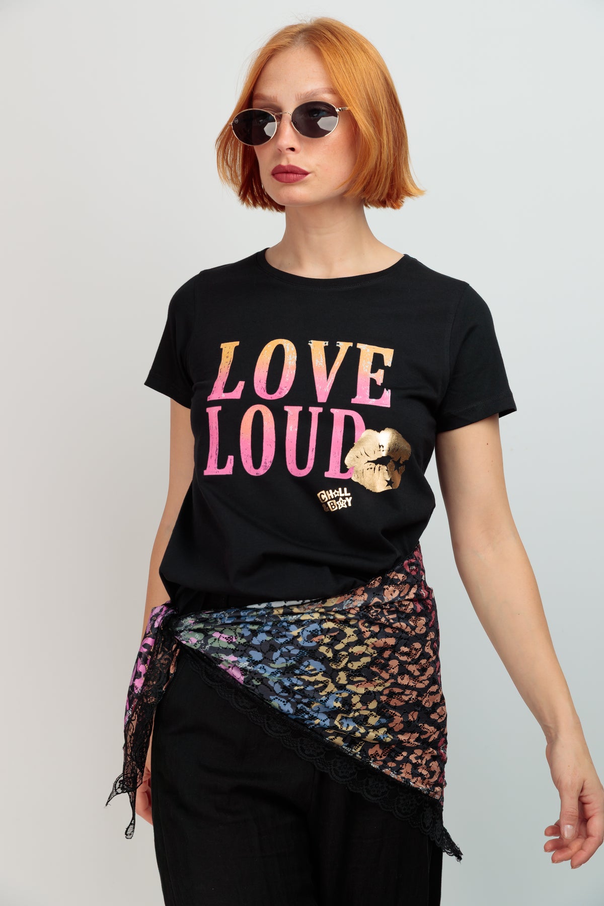 Camiseta Básica Love Loud