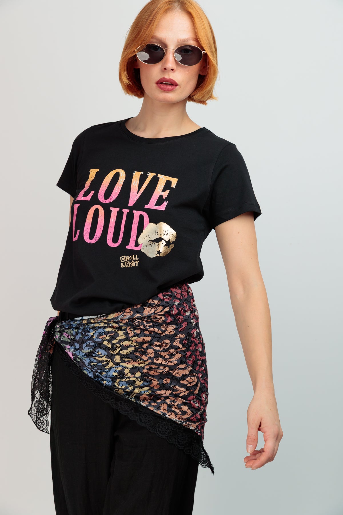 Camiseta Básica Love Loud