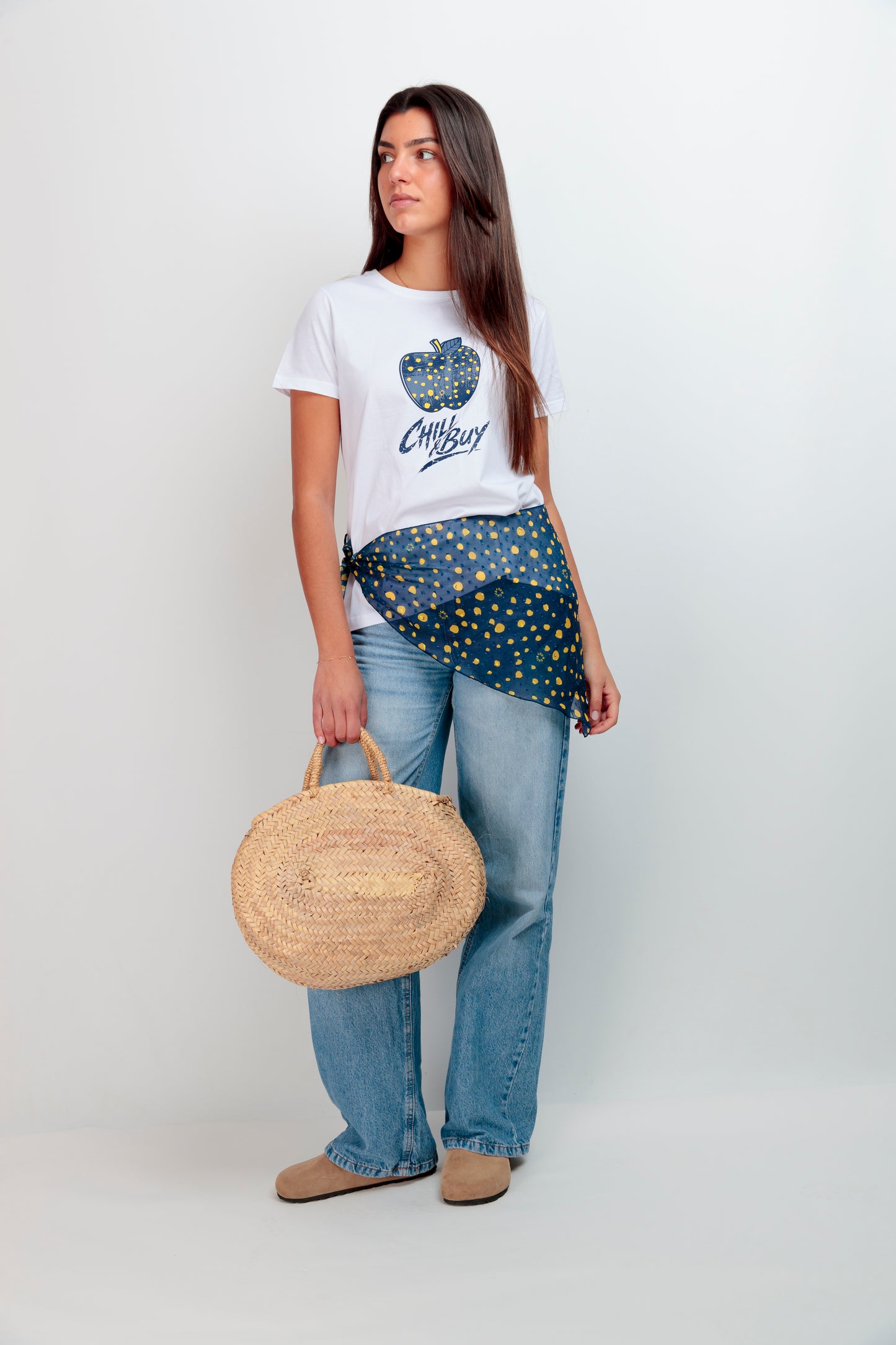 T-shirt basique Pomme Pois