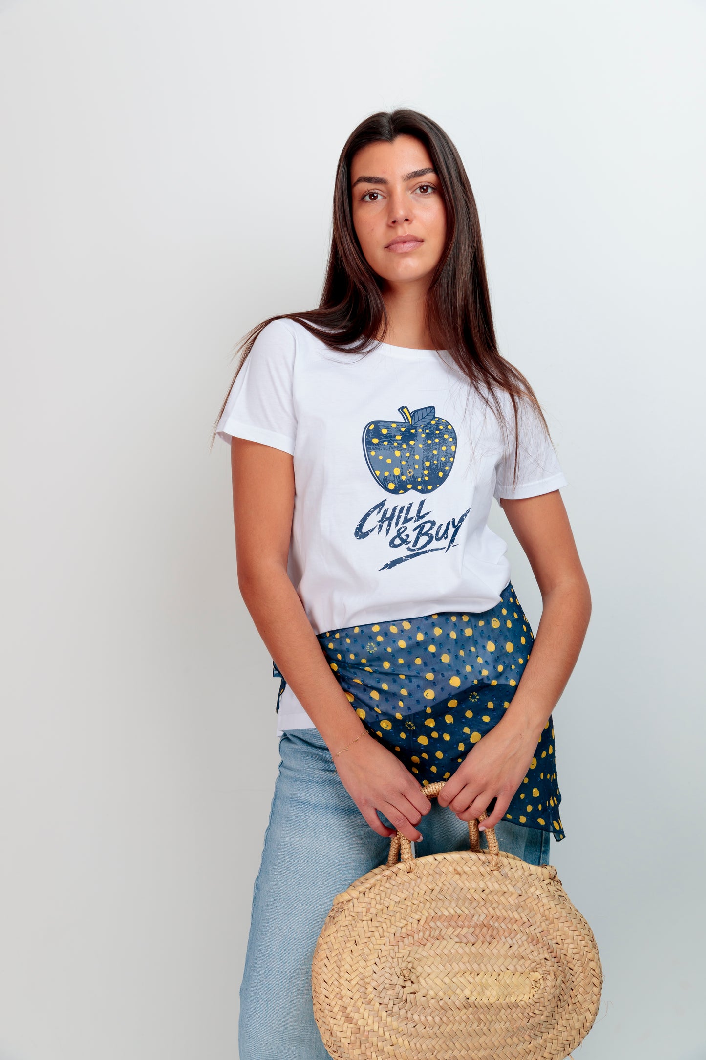T-shirt basique Pomme Pois