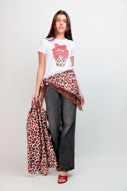 Camiseta Básica Sk Cherry