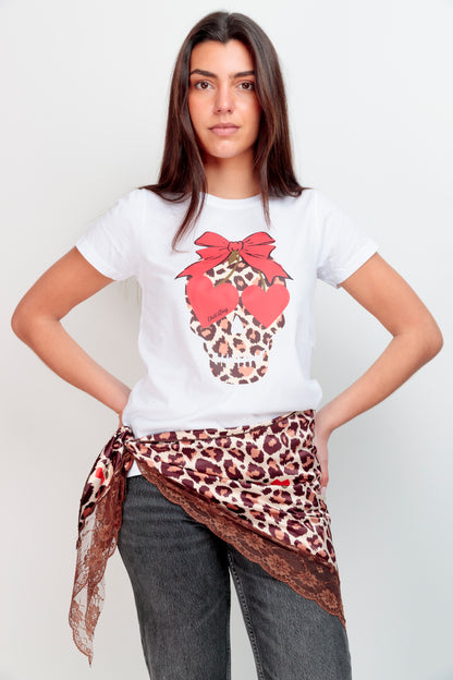 Camiseta Básica Sk Cherry