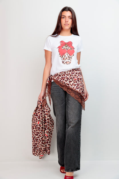 Camiseta Básica Sk Cherry