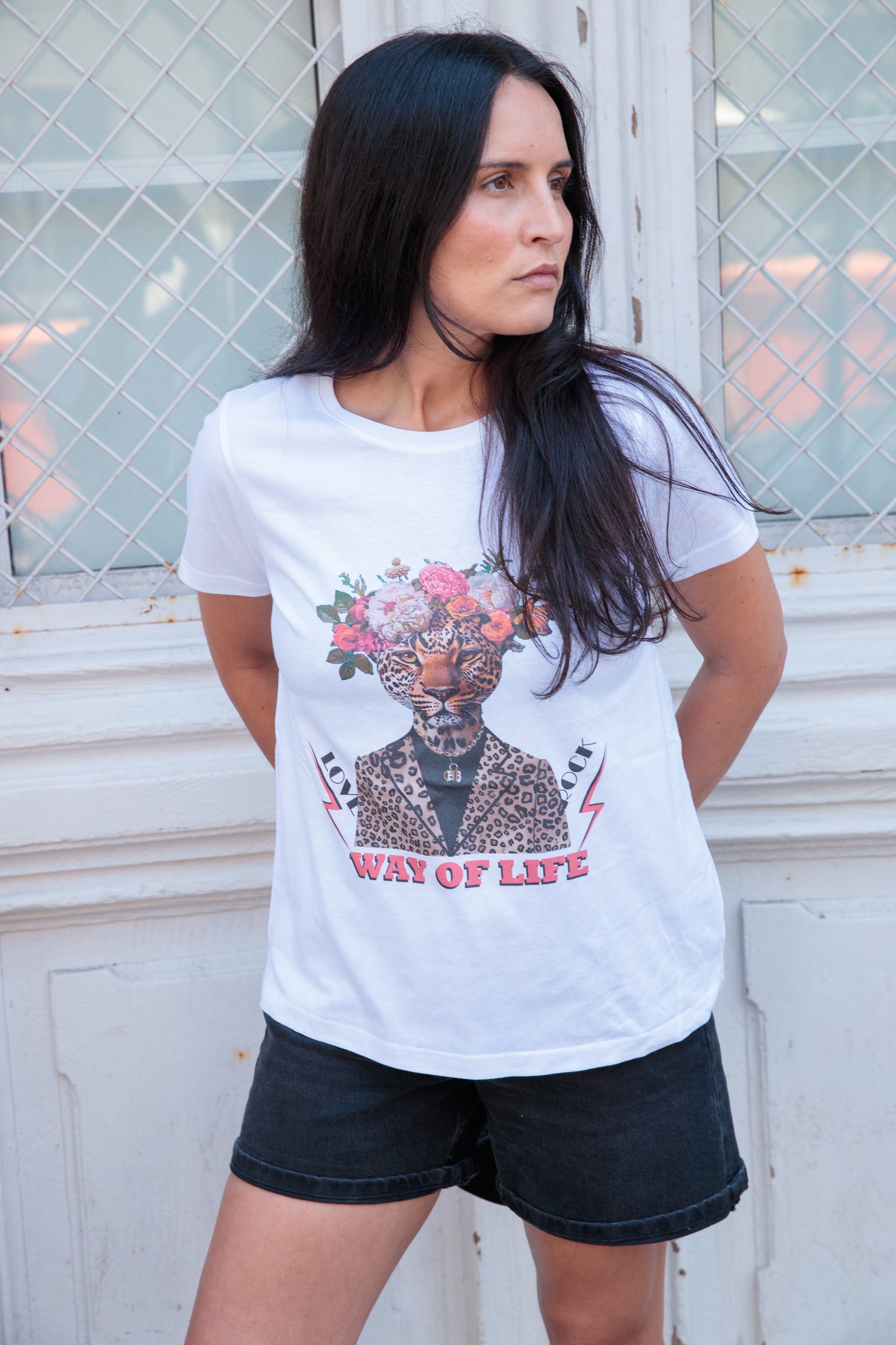 T-shirt Fleurs de Tigre