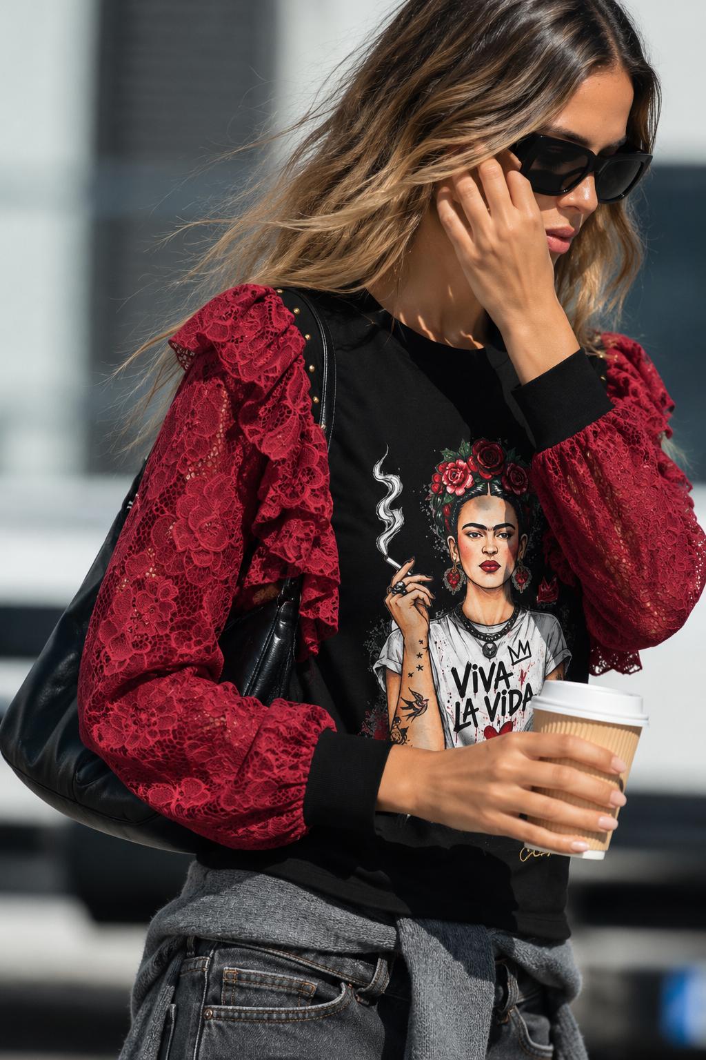 Camiseta Blonda Viva La Vida
